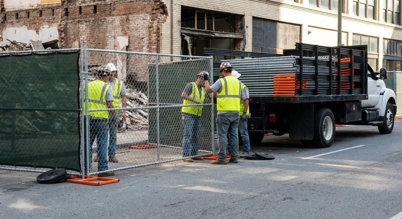 Florissant fencing logistics and security challenges